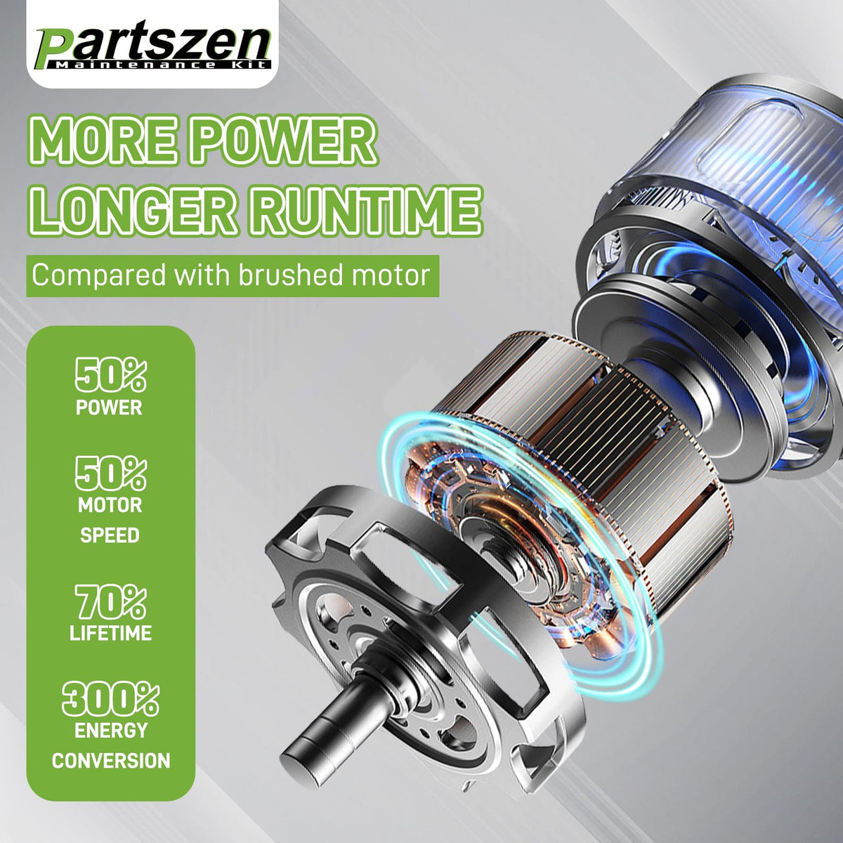 partszen carburetor installed on engine demonstrating restored fuel delivery