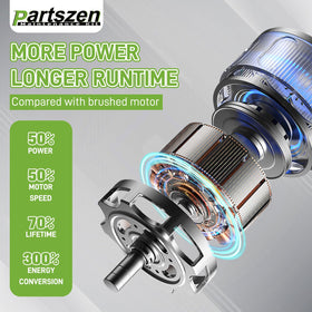 partszen carburetor installed on engine demonstrating restored fuel delivery