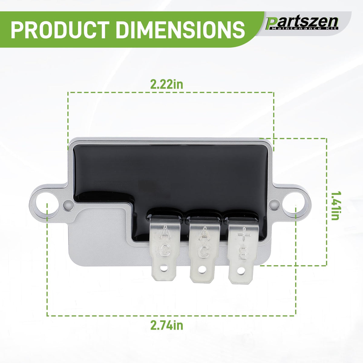 partszen installed on Kawasaki engine demonstrating direct-fit replacement benefit