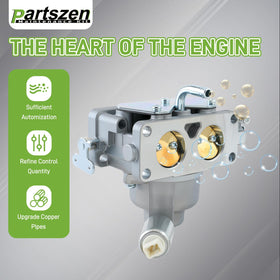 partszen kit components laid out with parts included for complete replacement