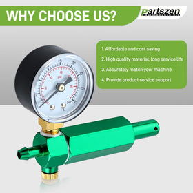 partszen complete kit laid out with compatibility labels for Walbro Zama Tillotson use