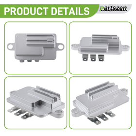 partszen mounting holes and label detail showing part number for quick verification