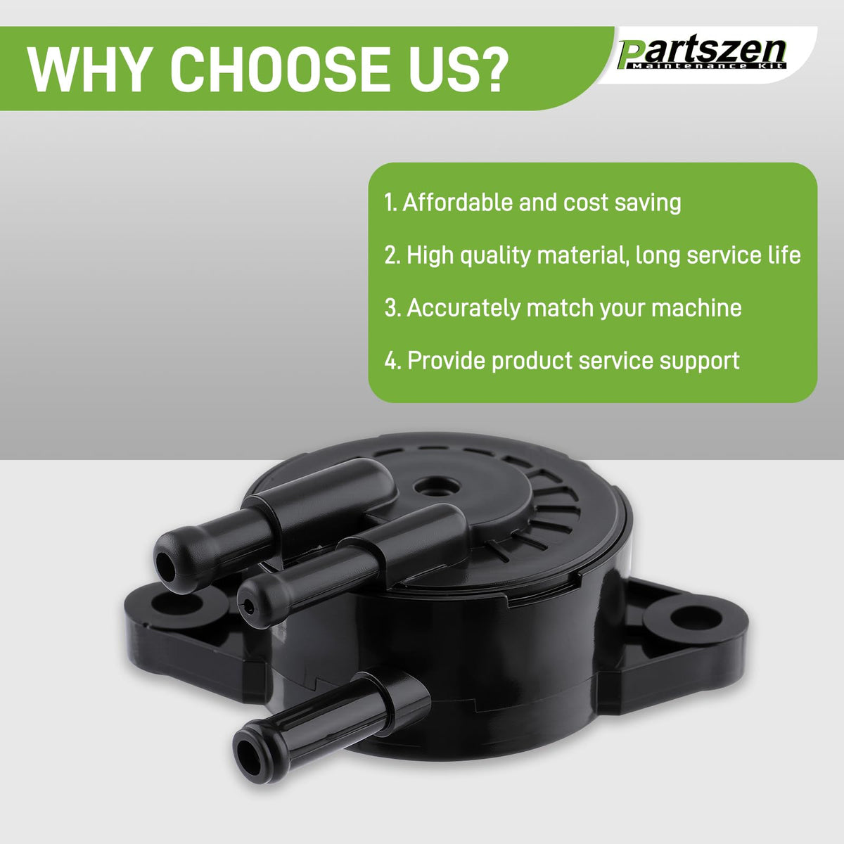 partszen kit packaging showing all included parts for one-stop repair