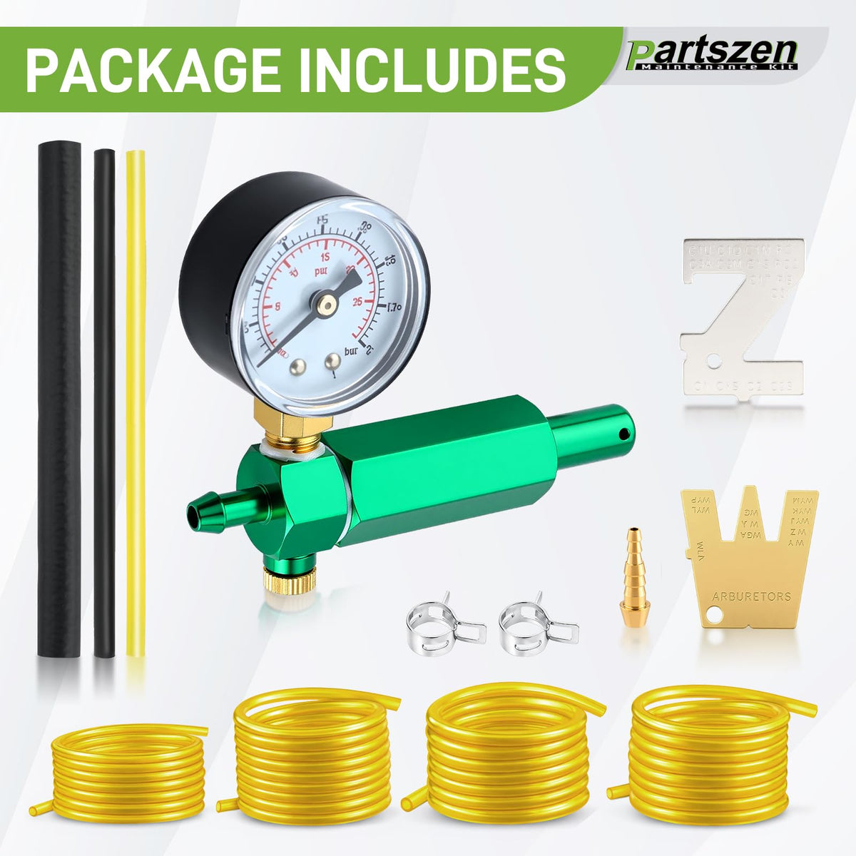 partszen size comparison beside a ruler showing compact portable diagnostic tool