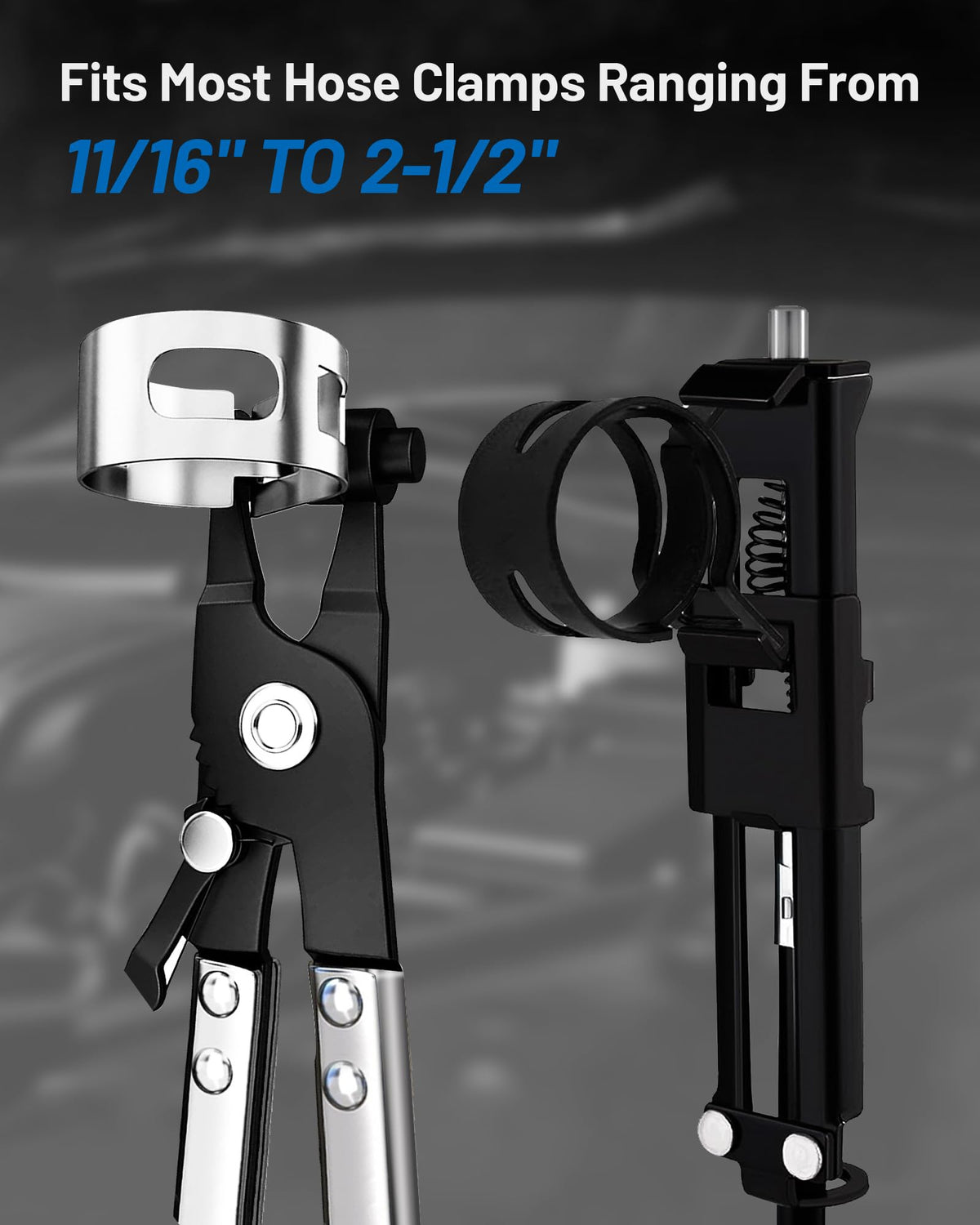 PARTWELL hose remover gripping hose to simplify safe hose detachment