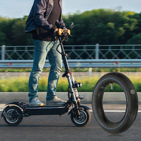 PATIKIL size comparison next to ruler and mini bike wheel illustrating correct 10 inch fit