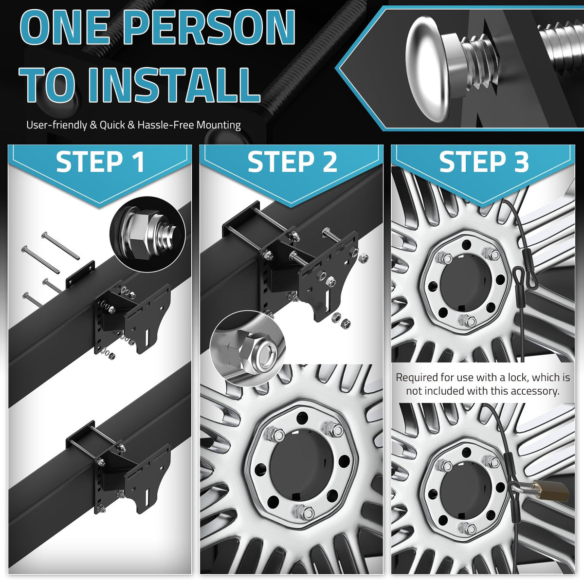 PAULINN anti-theft rope detail highlighting added security benefit