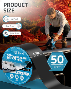 PAULINN tape edge pressed into corner showing flexible conformity benefit