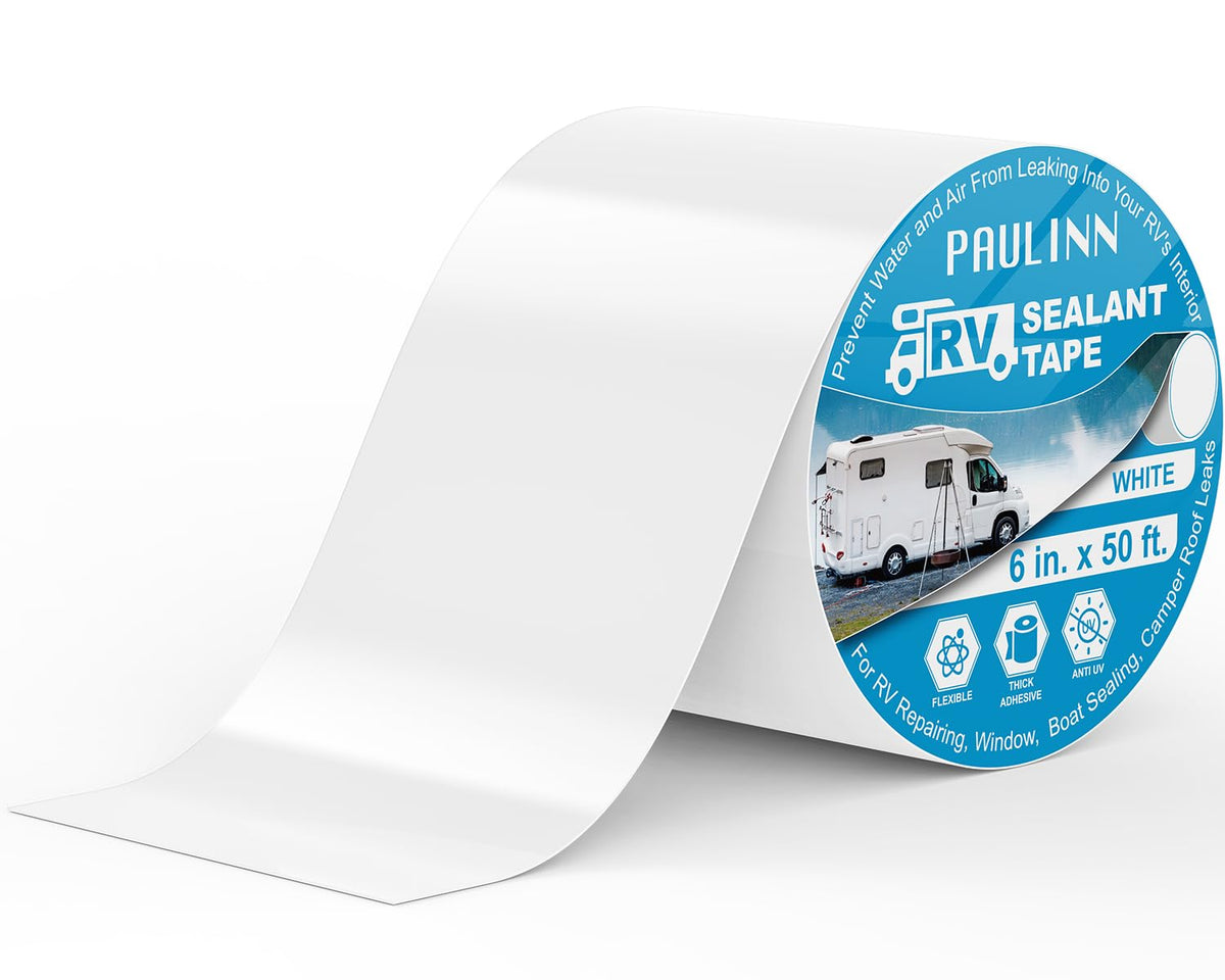 PAULINN front packaging showing tape roll and label with clear product benefit