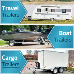 PAULINN spare mounted at a campground showing dependable travel use