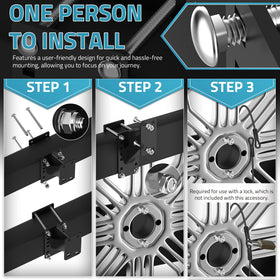 PAULINN installation on boat trailer demonstrating universal fit