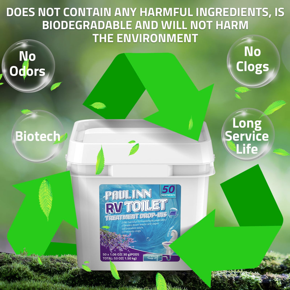 PAULINN label and ingredient panel highlighting formaldehyde-free formula