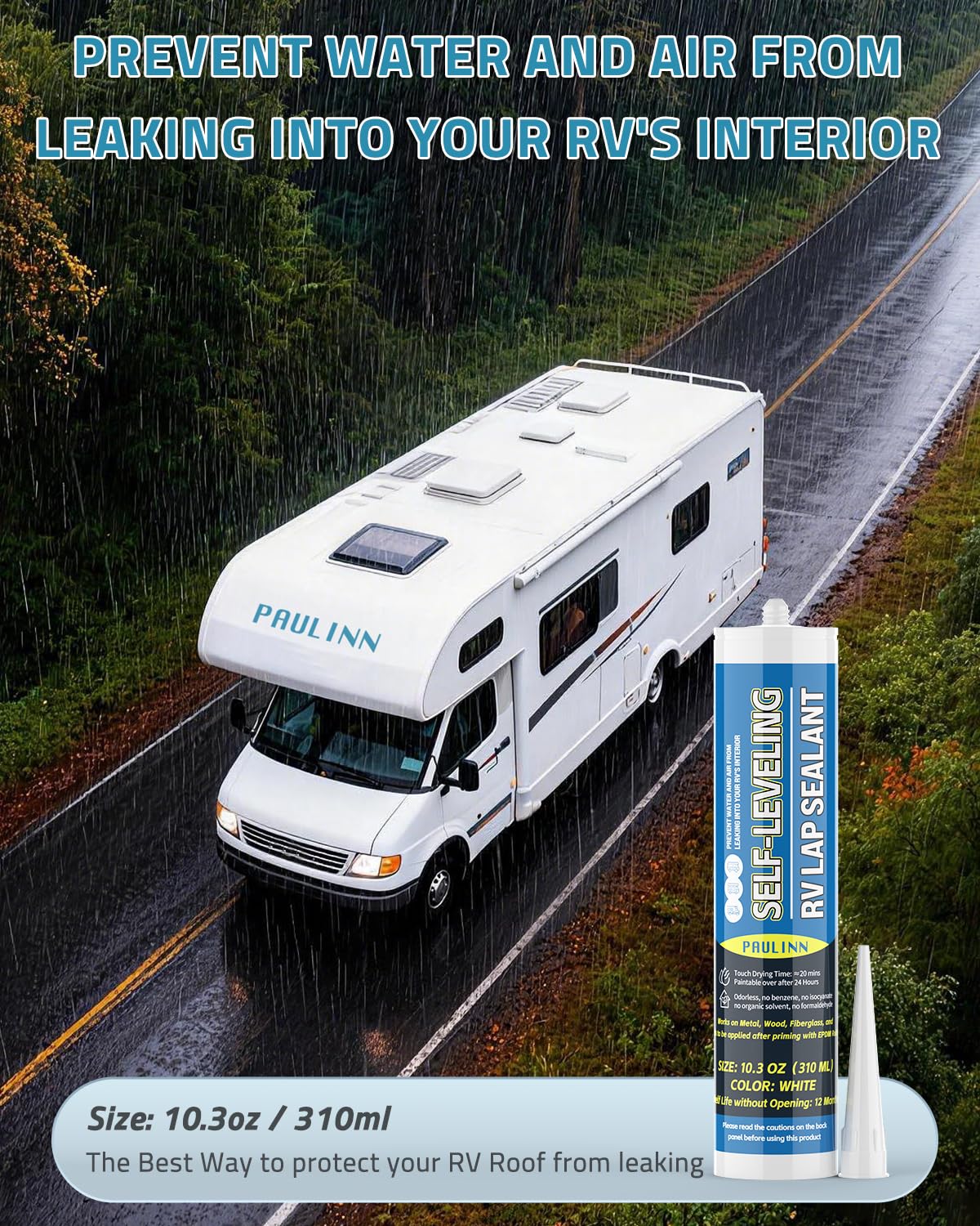 PAULINN used in a camper repair scene highlighting quick weekend fix benefits