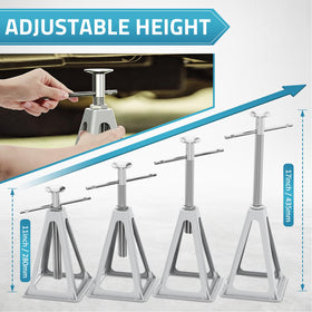 PAULINN support jacks installed on camper frame reducing sway
