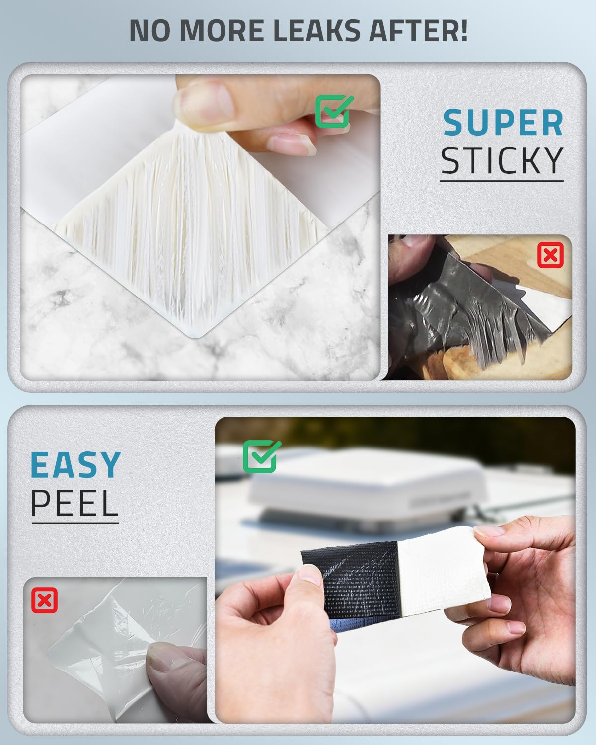 PAULINN rolled tape displaying full 50 foot length for long seams