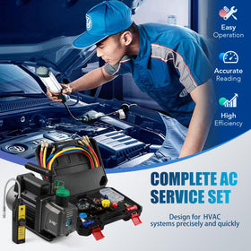 PB Motor Tech kit next to hand tools showing compact jobsite scale