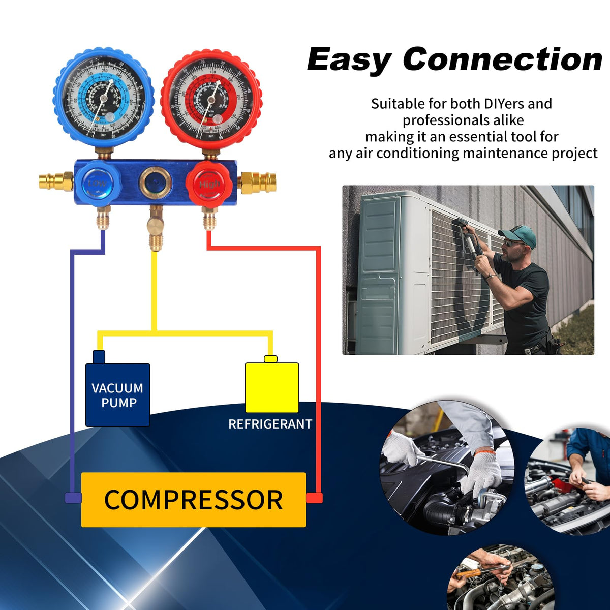 PB Motor Tech BMT brass adapter and valve core tool for secure fitting and repairs