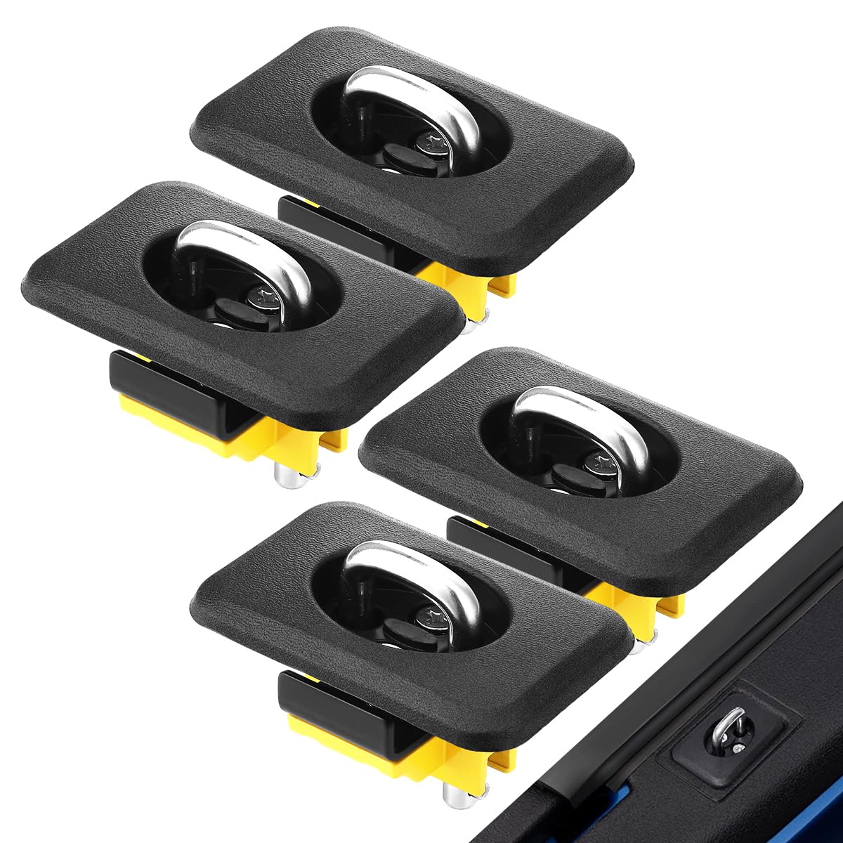 pbsee front view showing four anchors and packaging, clear product identification and benefit