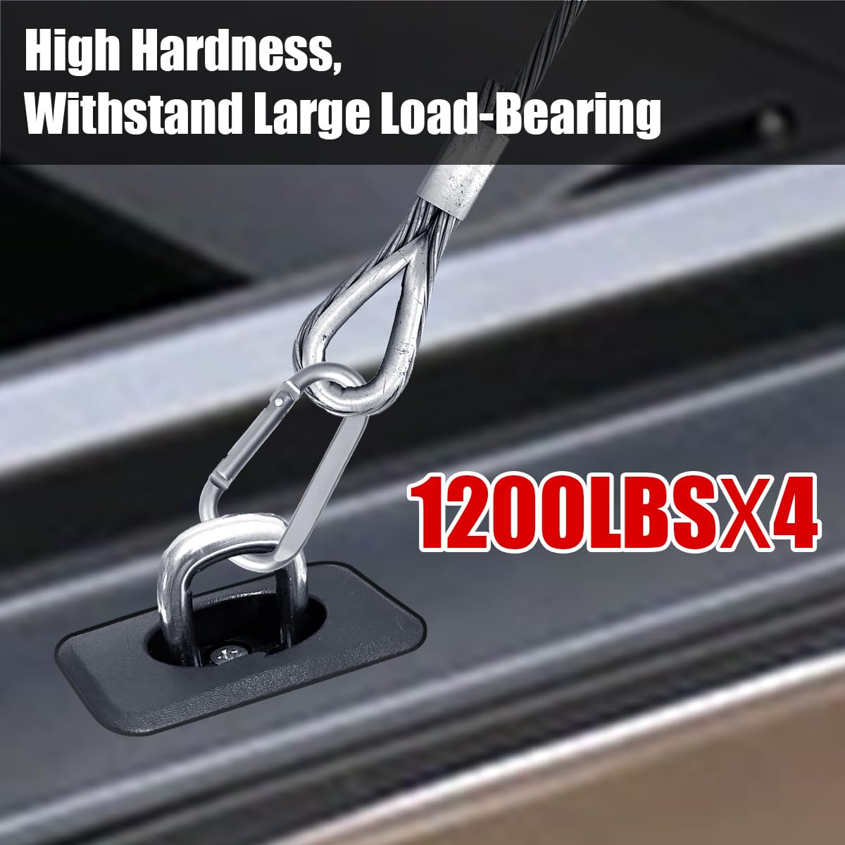 pbsee installed in truck stake pocket, demonstrates tidy integration and reliable tie point