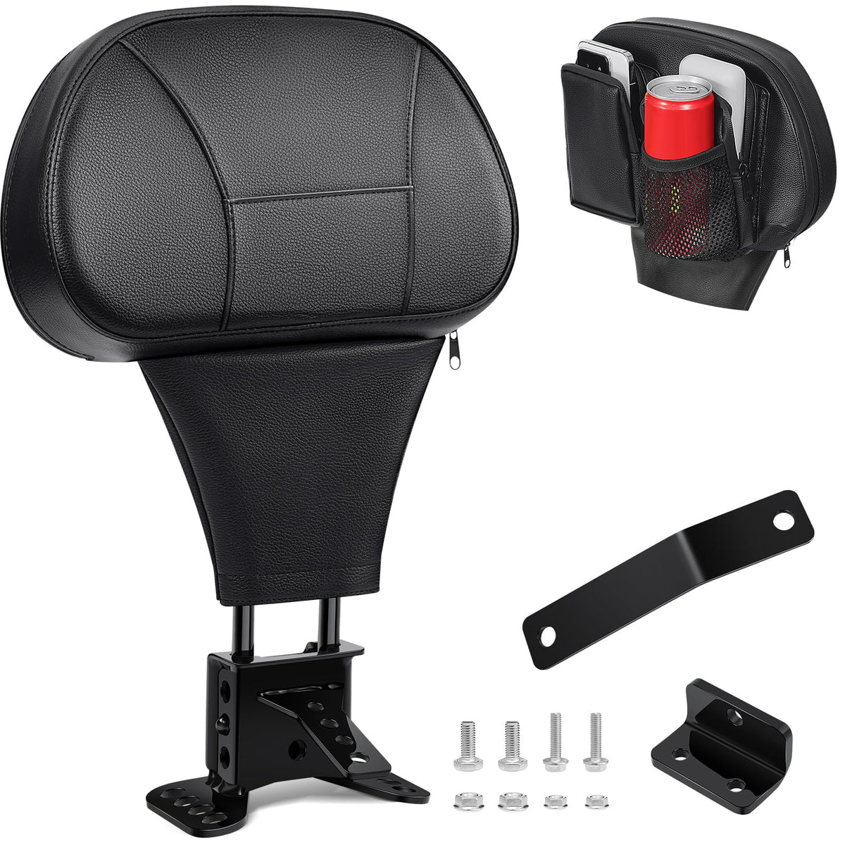 PBYMT backrest front view showing contour and support benefit