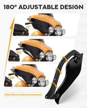 PBYMT close-up of deflector texture and durable plastic for long-lasting protection