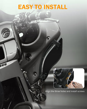 PBYMT on-road lifestyle image showing calmer ride and reduced fatigue benefit