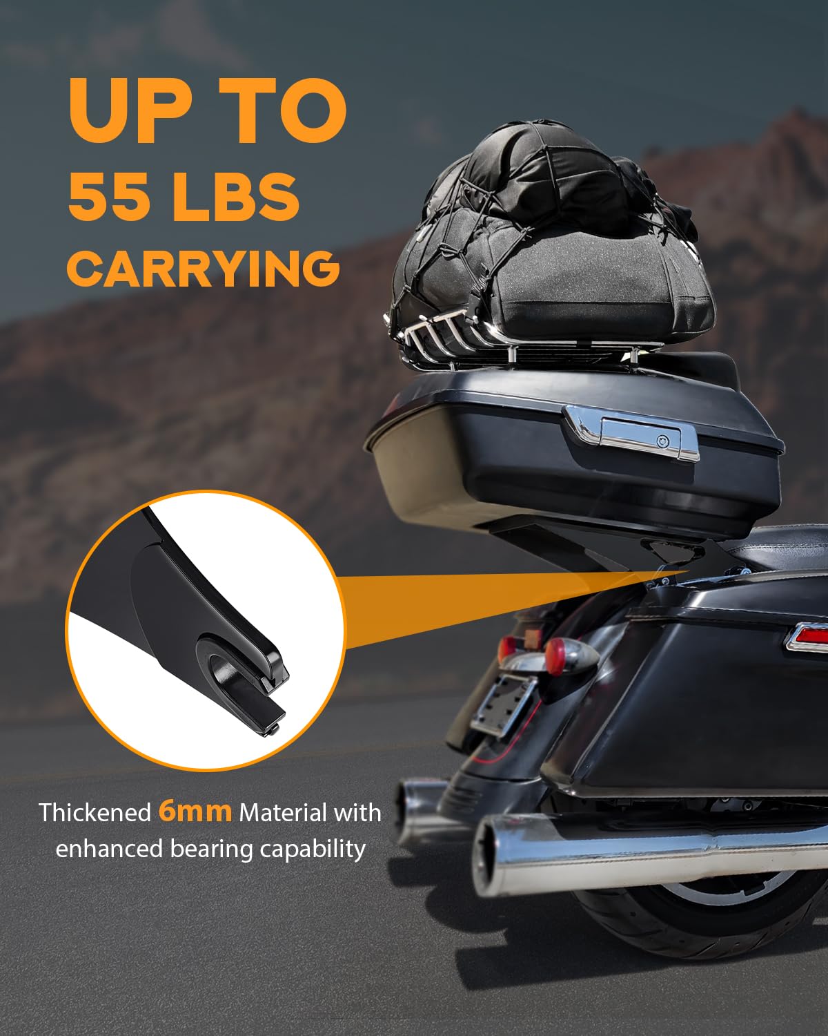PBYMT close-up of thickened mounting feet highlighting secure attachment