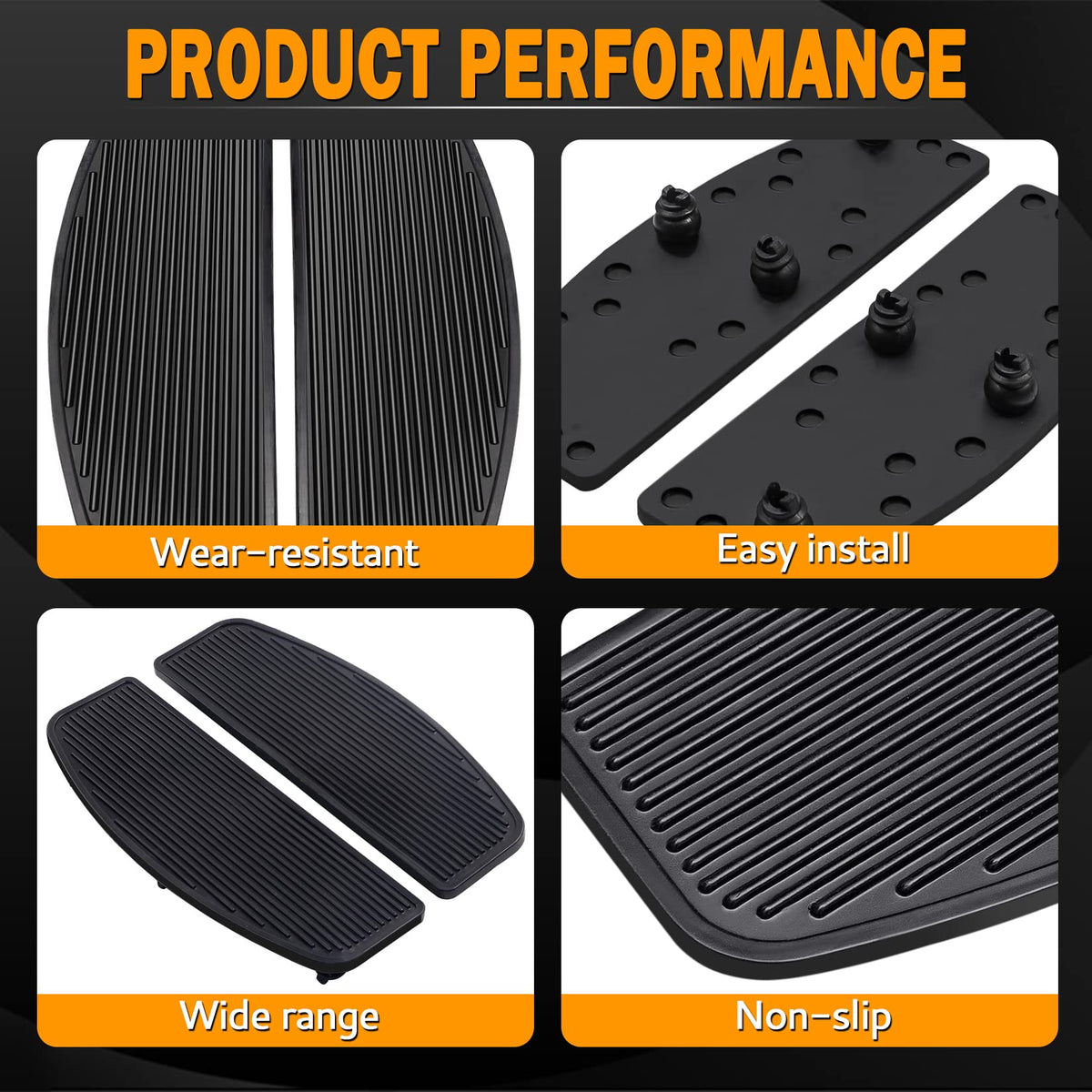 PBYMT close-up of rubber texture offering improved grip and durability