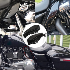 PBYMT underview showing deflectors redirecting engine heat away from rider