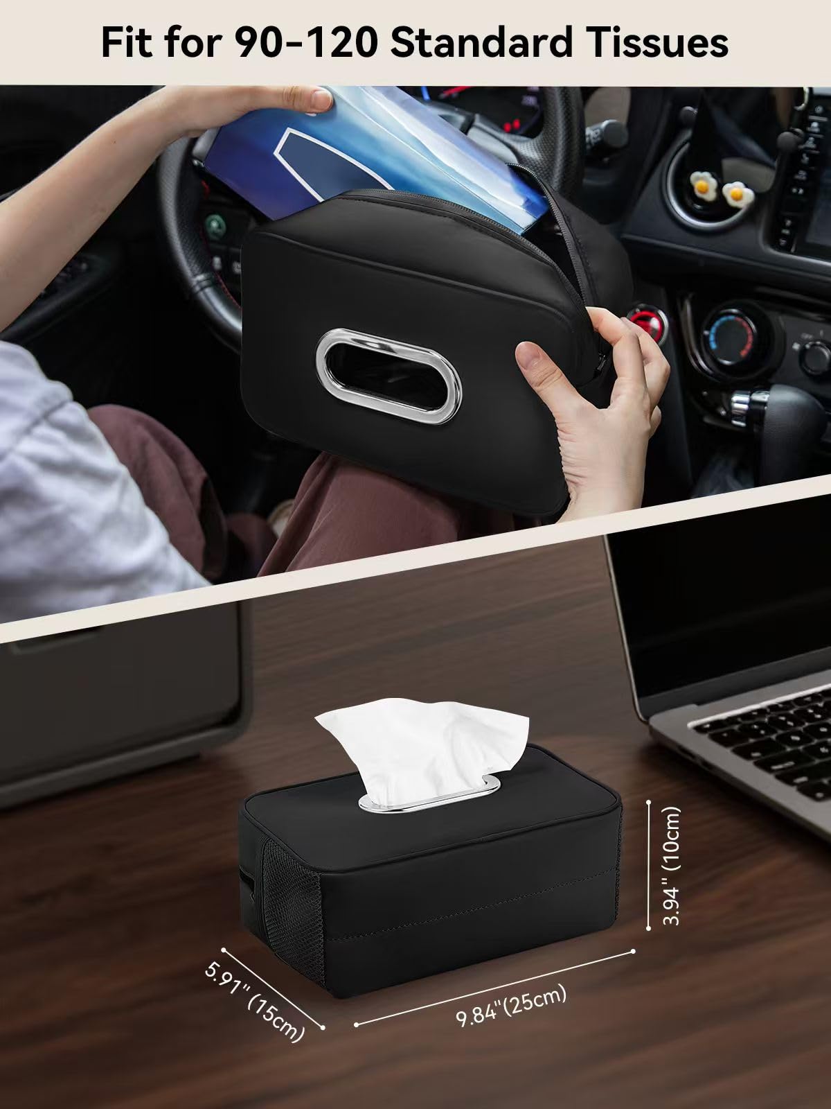 Pcnjozx placed on center console shows size and easy reach benefit