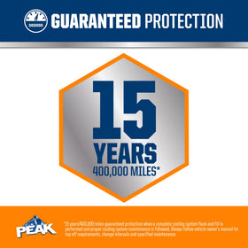 PEAK concentrate close up texture highlighting clear orange formula benefit