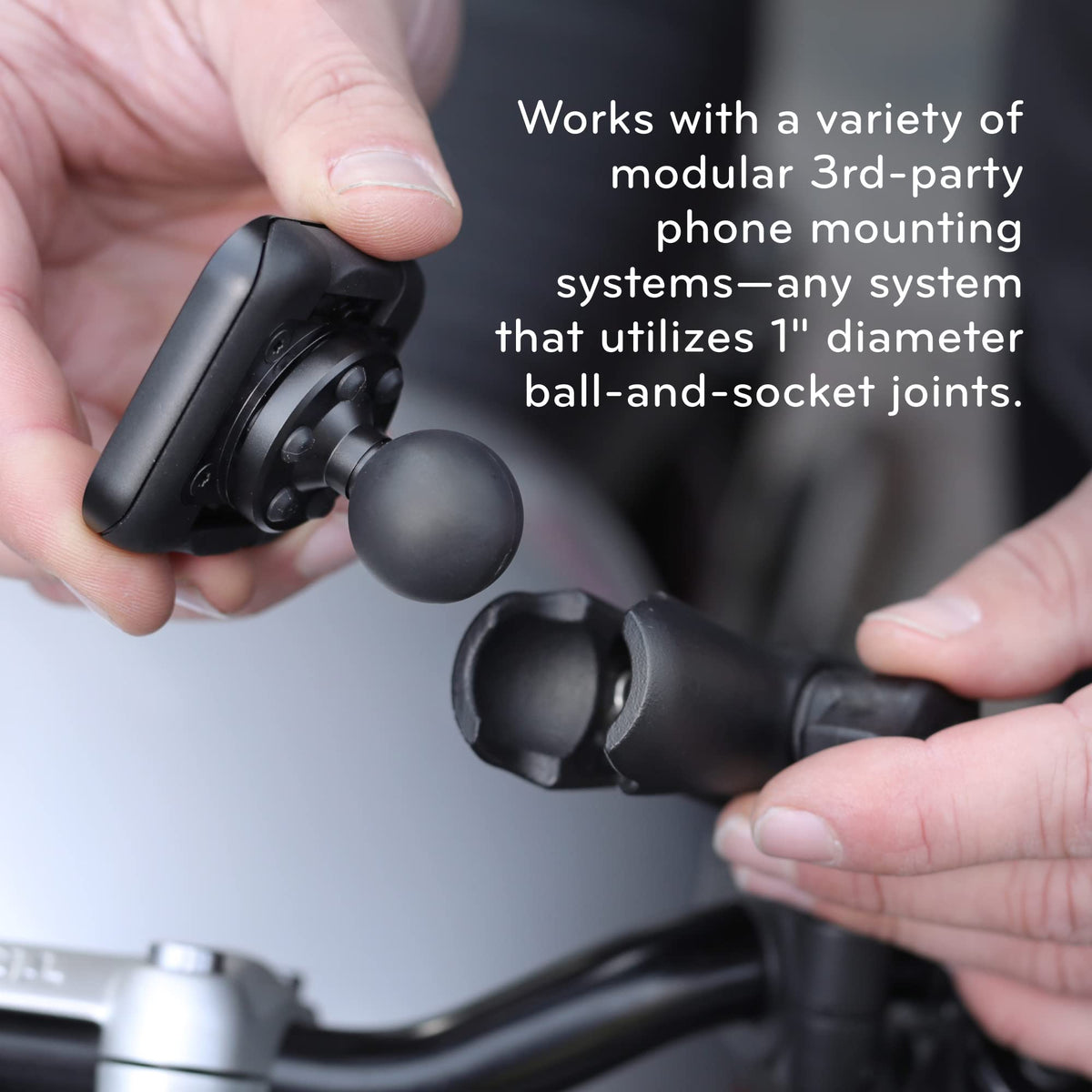 Peak Design adapter push-button release close-up for fast, confident detach