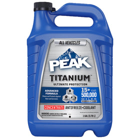 PEAK front label view showing product name and benefits