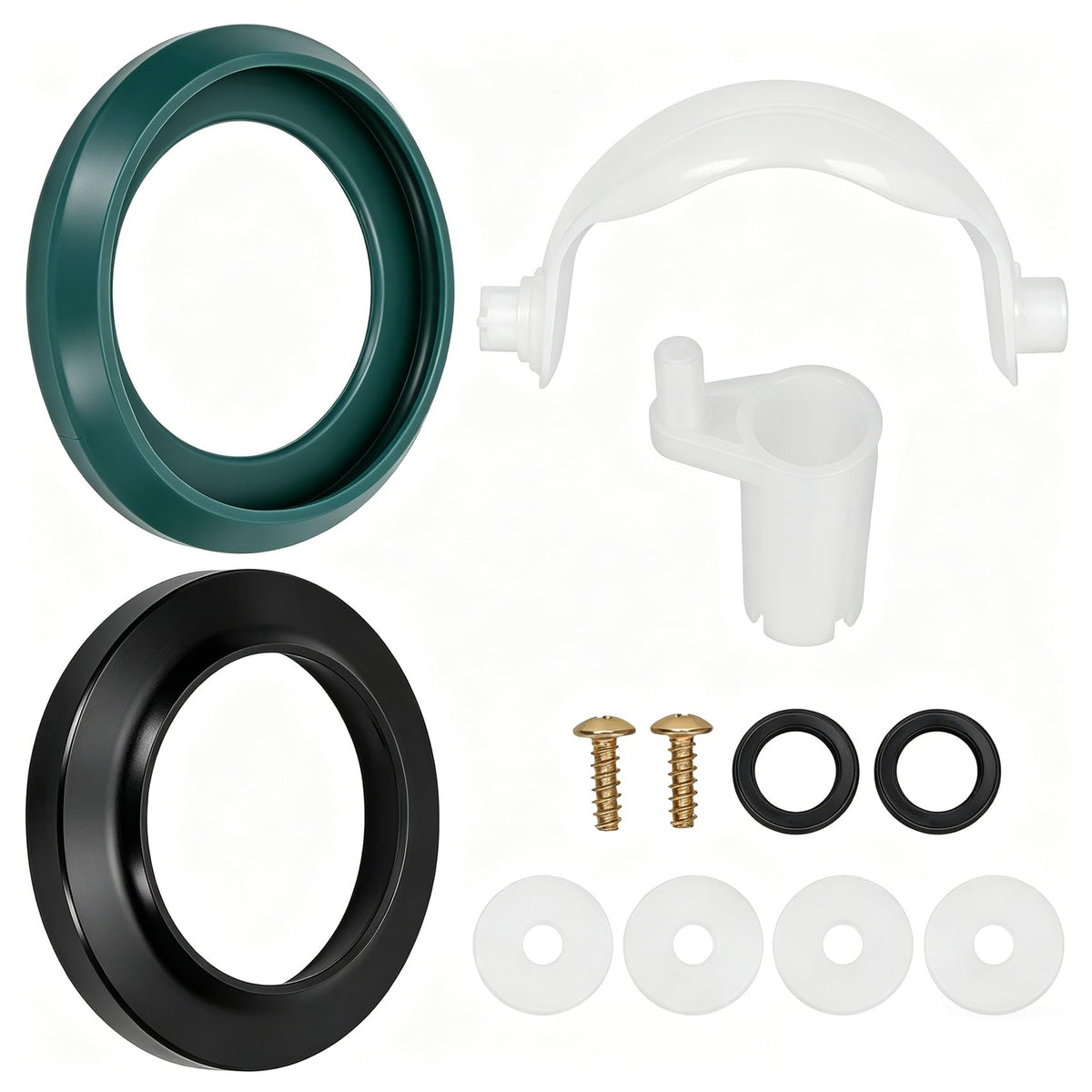 Peakur front view of kit packaging showing parts and compatibility benefit