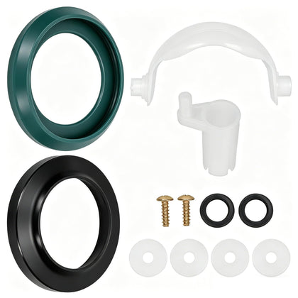 Peakur front view of kit packaging showing parts and compatibility benefit
