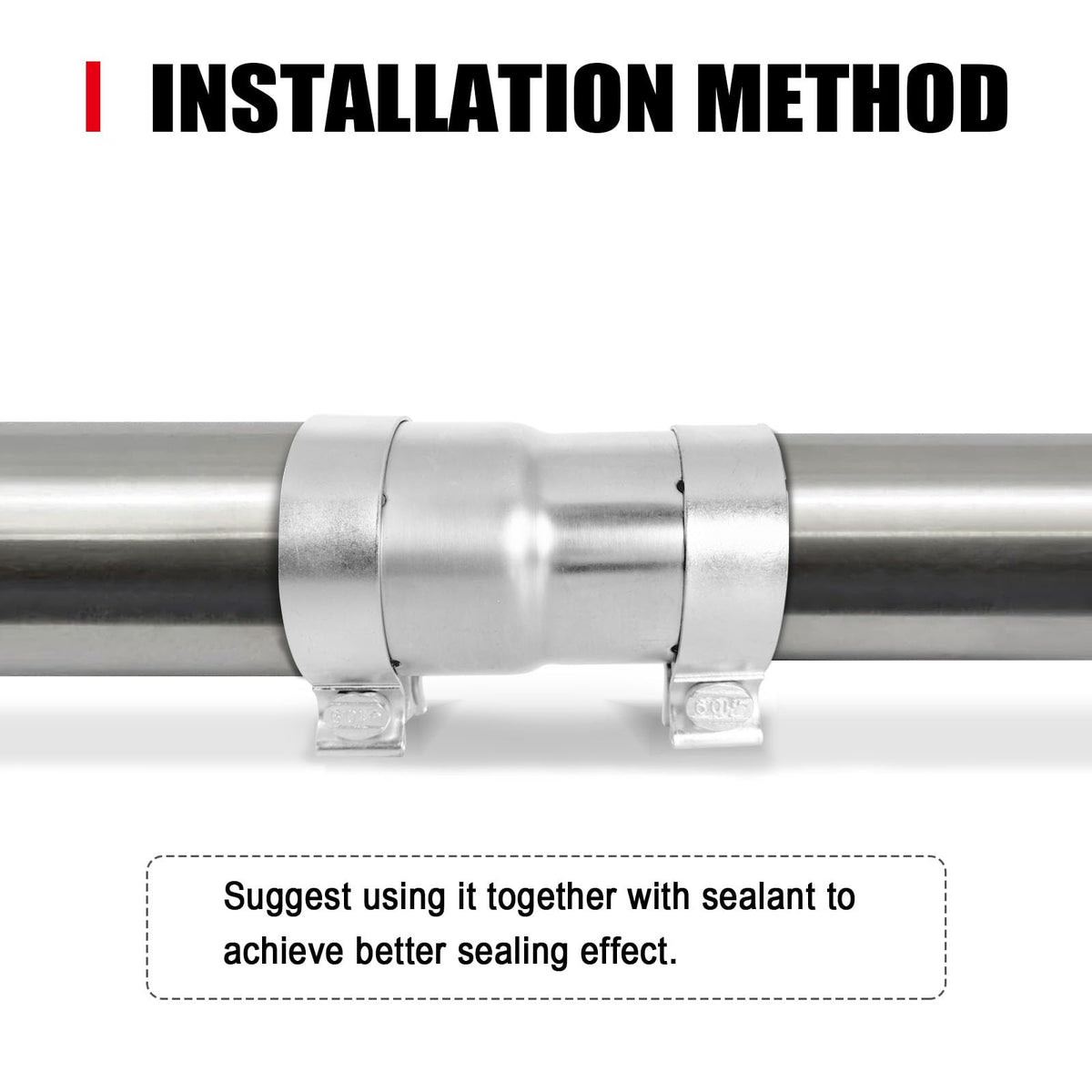 peastorm clamp detail showing high-strength screws for secure fit