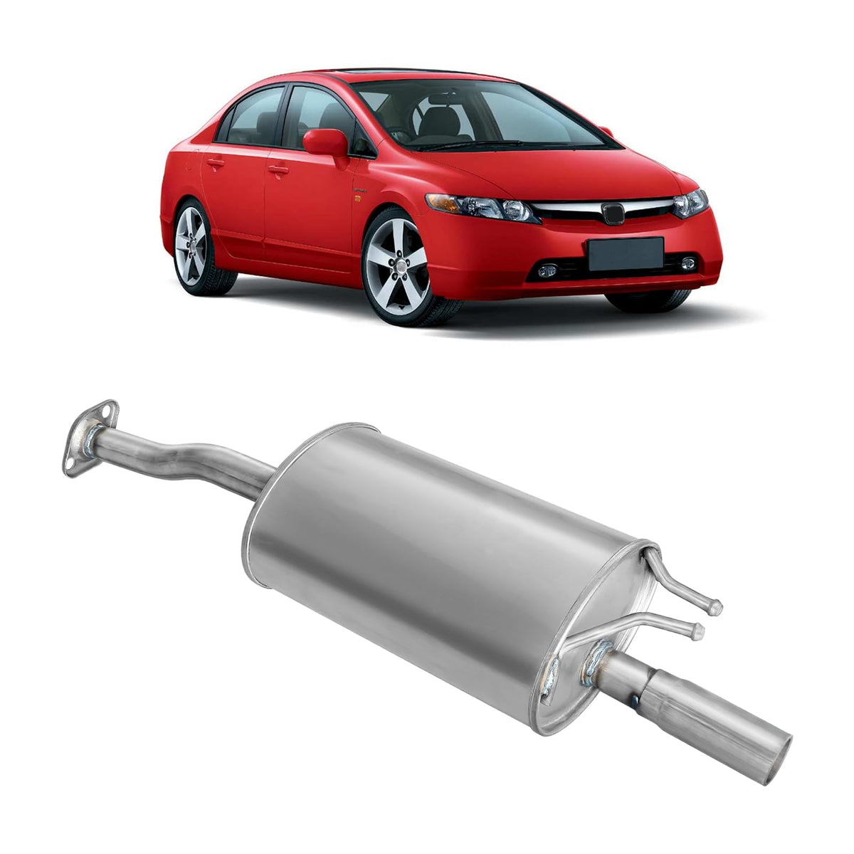 peastorm muffler in garage with tools indicating straightforward installation