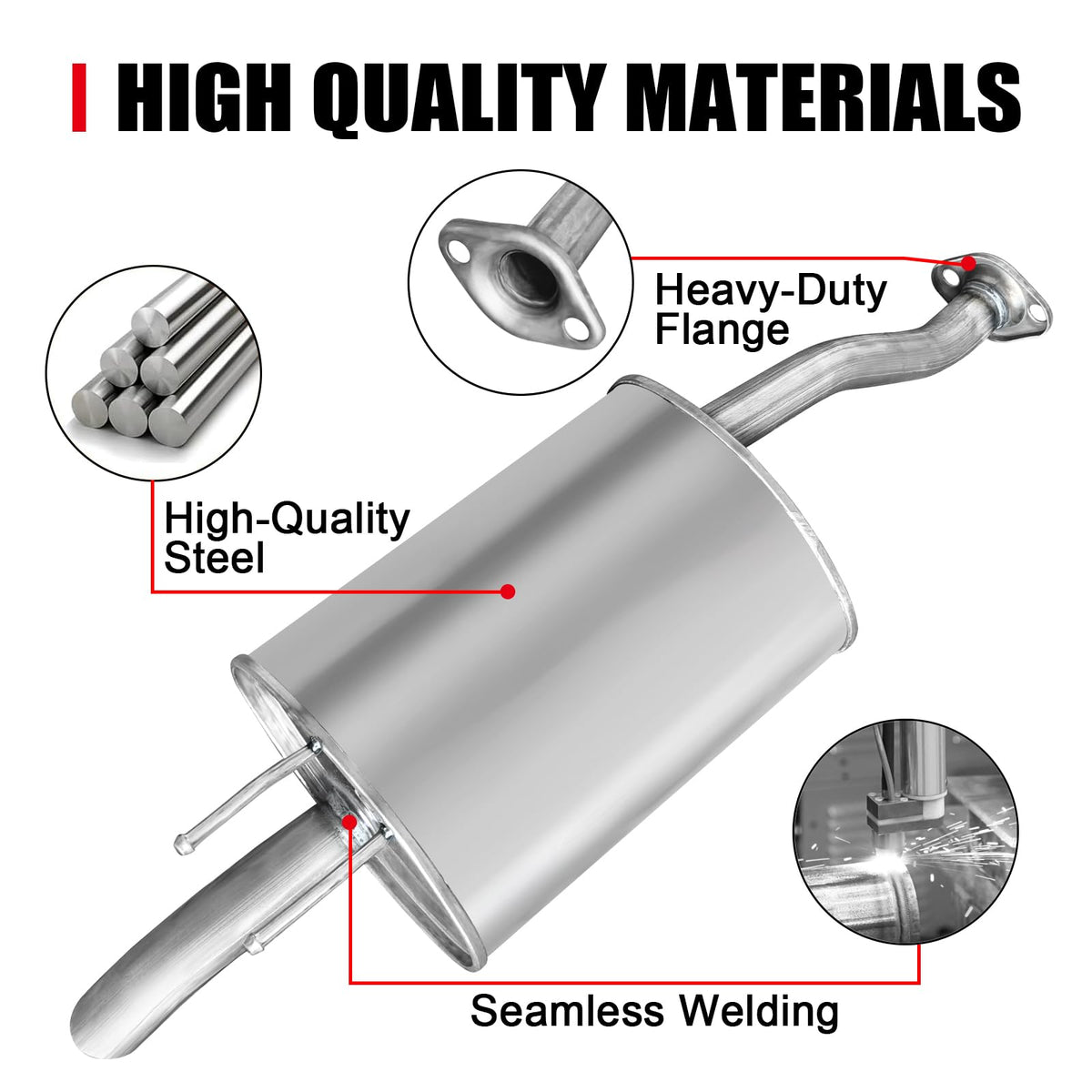 peastorm weld detail close-up highlighting seamless welds for leak prevention
