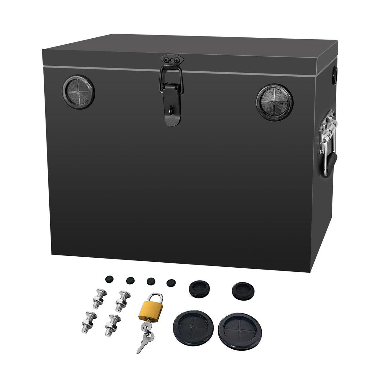 peastorm on boat deck lifestyle showing mounted box and corrosion resistance benefit