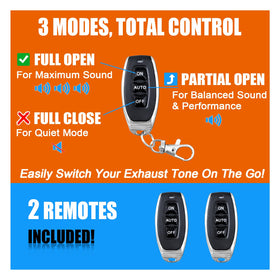 peastorm dual remotes pictured for instant redundancy and convenience
