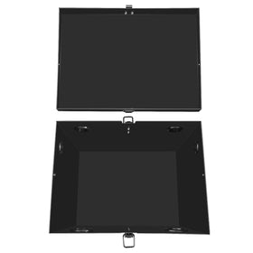 peastorm locked top cover protecting terminals and preventing tampering