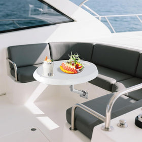 Pebbly Beach ten-piece set arranged on deck showing ready-to-install convenience benefit