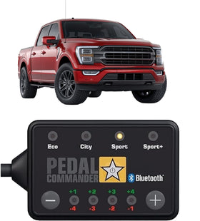 PEDAL COMMANDER front unit showing compact throttle controller for fast install