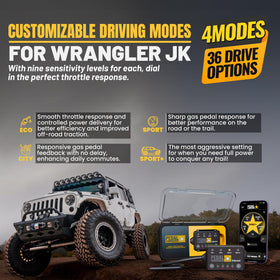 PEDAL COMMANDER plug-and-play harness showing tool-free installation benefit