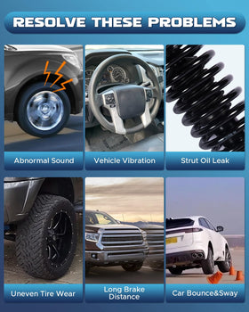 Peforway rear shock absorber closeup highlighting durable construction and smoother ride