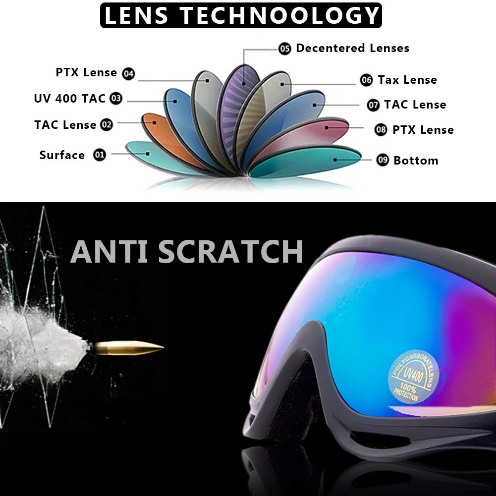 Peicees mixed lens color swatch demonstrating tint options and visibility