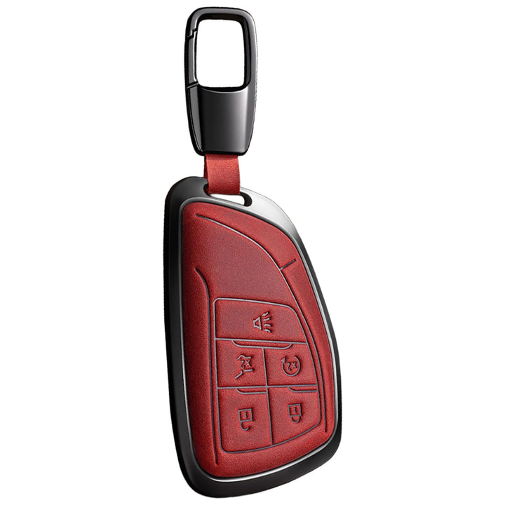 PEICHI front view showing red cover protecting fob with stylish finish