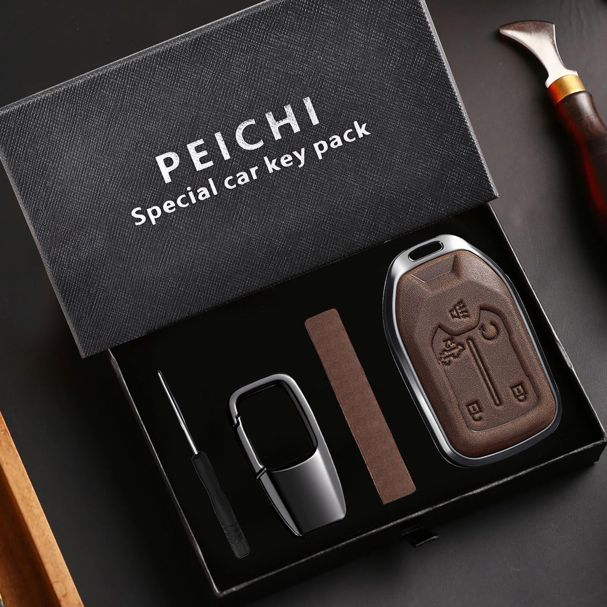 PEICHI in a pocket showing everyday carry protection and convenience