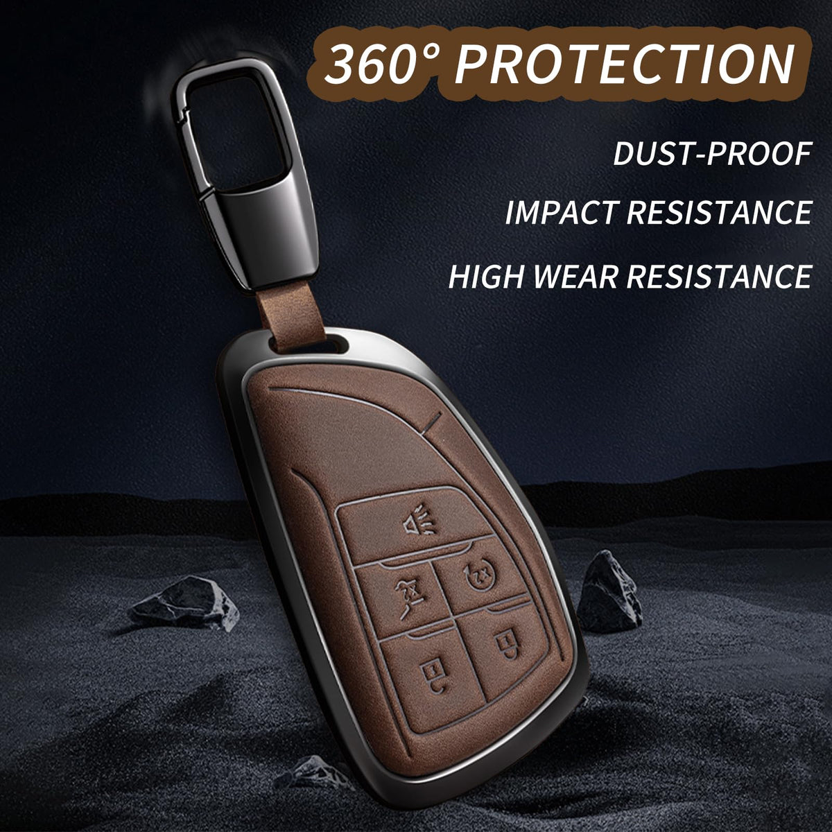 PEICHI keychain with screws and screwdriver kit for easy installation