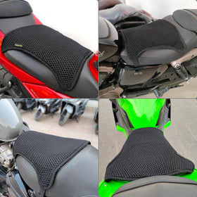 Pelucton installed on sportbike reducing heat for long rides